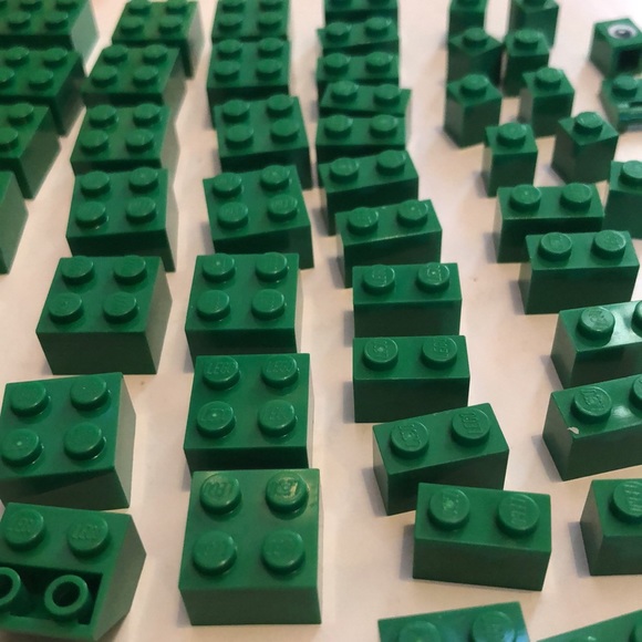 Green Legos Green LEGO Bricks 90s Green Assorted Legos #1 - Picture 5 of 13